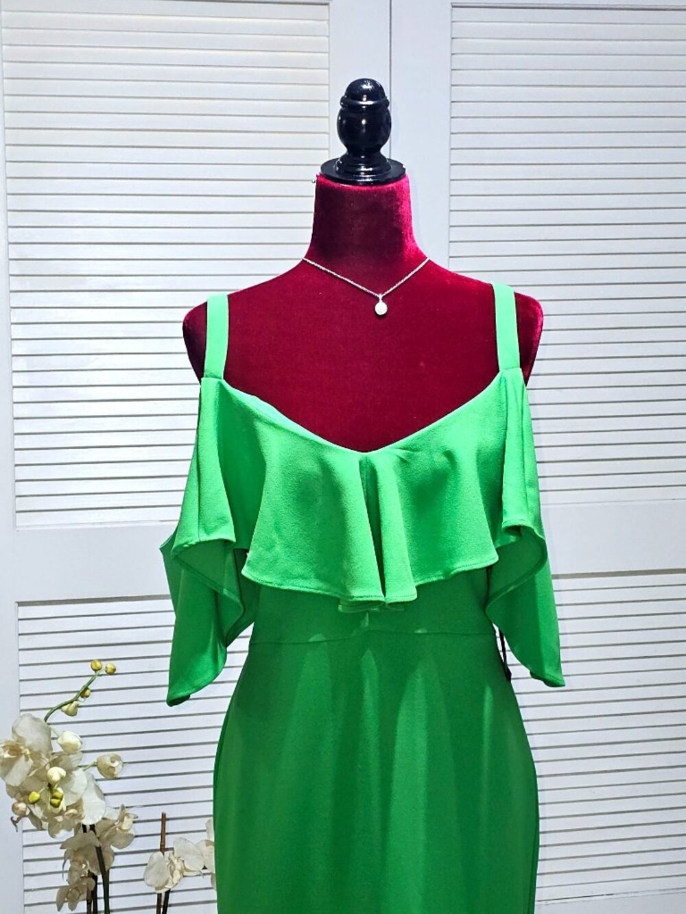 NWT Rachel Rachel Roy Women's Green Marcella Drapey Sheath Dress Size XL 2441 - Picture 9 of 16